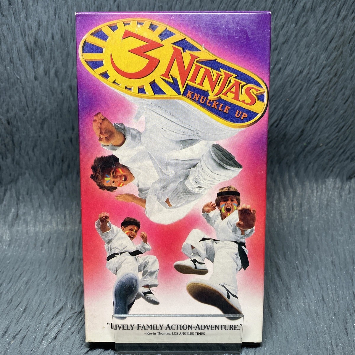 3 Ninjas Knuckle Up VHS 1995 Victor Wong Charles Napier Michael