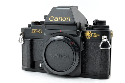 [Near Mint] Canon F-1 35mm Film Camera 1984 LA Olympic Model from Japan #2461