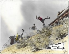 DAS WAR DER WILDE WESTEN John Wayne James Stewart Aushangfoto #5 Zug