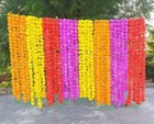 Indian Garlands Gift flowers Marigold Wholesale Lot Marigold Wedding Decor