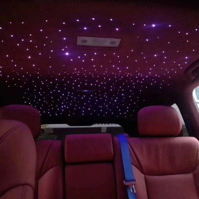 Car Use 10w Rgbw Twinkle Led Fiber Optic Star Ceiling Kit Light 200pcs 0 75mm 2m Ebay