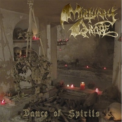 MORTUARY DRAPE / NECROMASS - Dance Of Spirits / Ordo Equilibrium Nox - Split LP