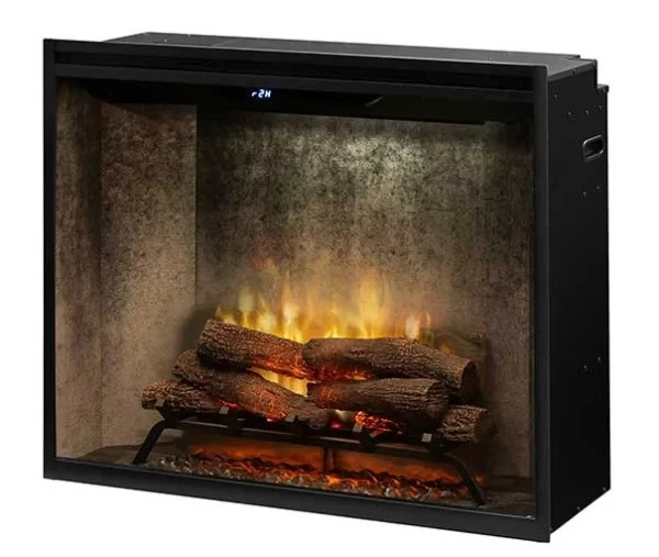 Dimplex Revillusion 36-inch Portrait Built-In Electric Fireb