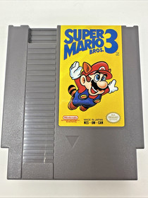 Super Mario Bros 3 Nintendo NES CIB Complete Boxed Canadian Mattel Version CAN