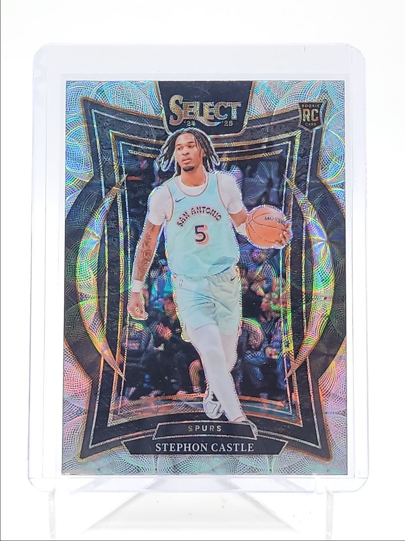 STEPHON CASTLE 2024-25 SELECT CONCOURSE ROOKIE SCOPE PRIZM RC Q5393