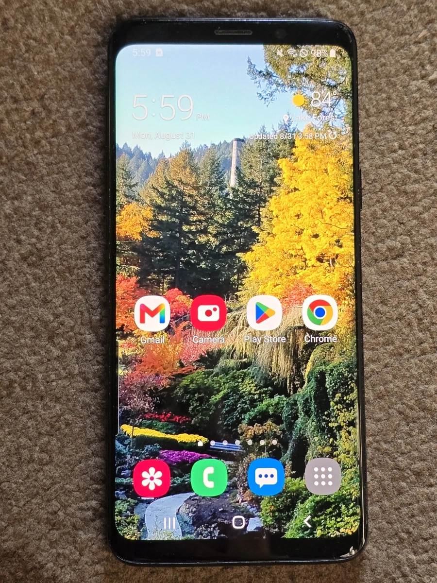Samsung Galaxy S9 SM-G960U Unlocked Cell Phones & Smartphones for