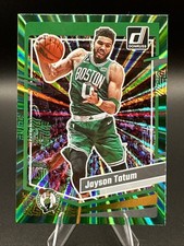 2023-24 Panini Donruss NBA Green Lazer Parallel 197 Jayson Tatum Boston Celtics