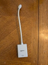 Amazon Basics Mini DisplayPort to HDMI Adapter, White