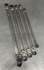 Matco Tools Srwfxlm52t 5pc Reversible Double Box Flex Ratcheting Wrench Set