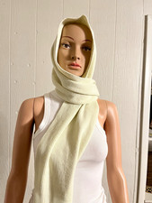 Vintage TOTES Hooded Scarf Cowl Wrap Winter Hood Scarf One Size Retro.