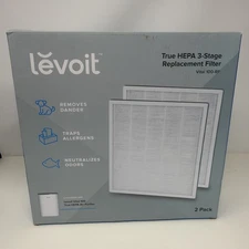 Levoit Vital 100-RF True HEPA 3 Stage Replacement Air Purifier Filter 2 Pack NEW