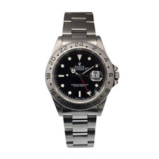 Rolex Explorer II Model 16570 - Black Dial & Stainless Steel Oyster Bracelet (19