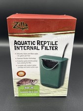 Zilla Aquatic Reptile Internal Filter 130gph Turtle Axolotl Aquarium