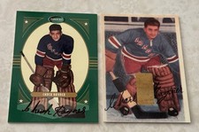 2001-02 ITG Parkhurst Auto Chuck Rayner #PA-10 Auto Parkies Game Used Glove