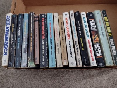 Lot of 17 Novels by Alistair MacLean