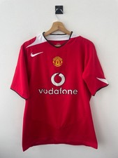 MANCHESTER UNITED 2004-2006 HOME FOOTBALL SHIRT JERSEY CAMISETA NIKE size M