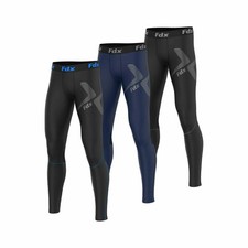 3 pack Mens Power Compression Base Layer Leggings Under Gear Compression Tight