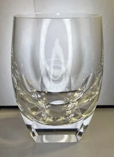 BAR by Moser Crystal Highball Tumbler4.9" tall made in Czech Republic