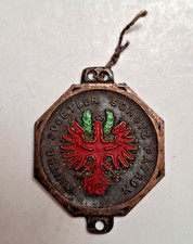 Altes Abzeichen St. Ulrich – Winter Sportler Schutz Patron Ski Bergsport - 3 cm