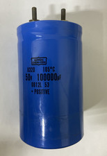 Nippon Chemi-Con U32D 10000uF 50V 105C Screw Terminal Electrolytic Capacitor