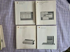 Apple / Macintosh Lot Of 6 Vintage Users Guid...