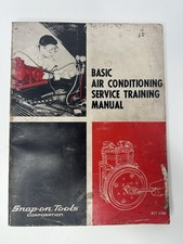Snap-on Tools Corp. Basic Air Conditioning Service Training Manual Act-279a