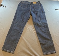 Lee Women  s Jeans Size 16M Medium Wash Straight Leg Classic Denim Pants