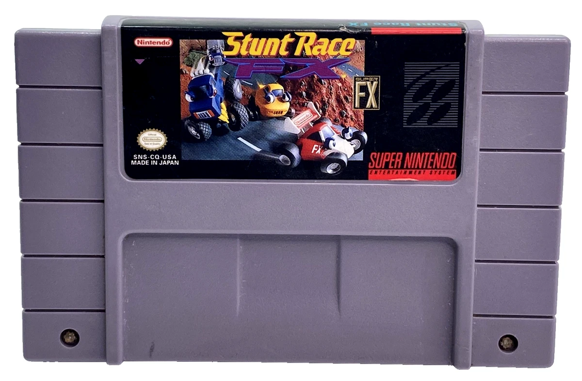 Nintendo SNES Stunt Race FX Video Games for sale | eBay