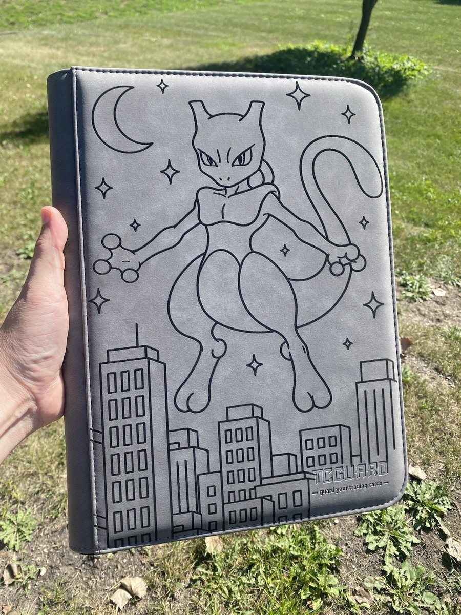 mewtwo pokemon card binder Now they're in NEW YOOOOOORK  One collector put together a nine-card page that captures the feel of NYC through artwork. From construction sites and steelworkers to subway tunnels, city Trading Card Binder - Mewtwo