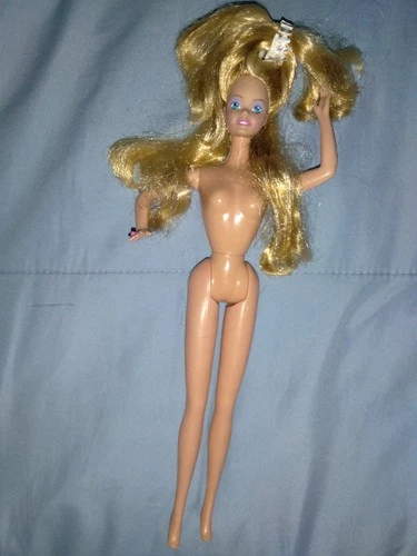 1986 Vintage Superstar Era Mattel Super Hair Barbie Play/OOAK NR
