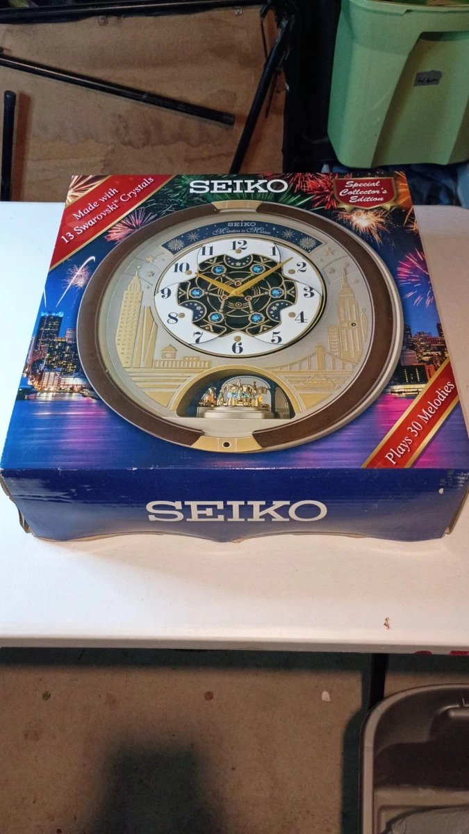 【新品未使用】セイコー掛時計 青メロディ音楽　星座　新品未使用　SEIKO Seiko Blue Wall Clocks for sale | eBay