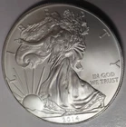 2014 SILVER EAGLE BRILLANT UNCIRCULATED BLAST WHITE COIN FRESH FROM ROLL