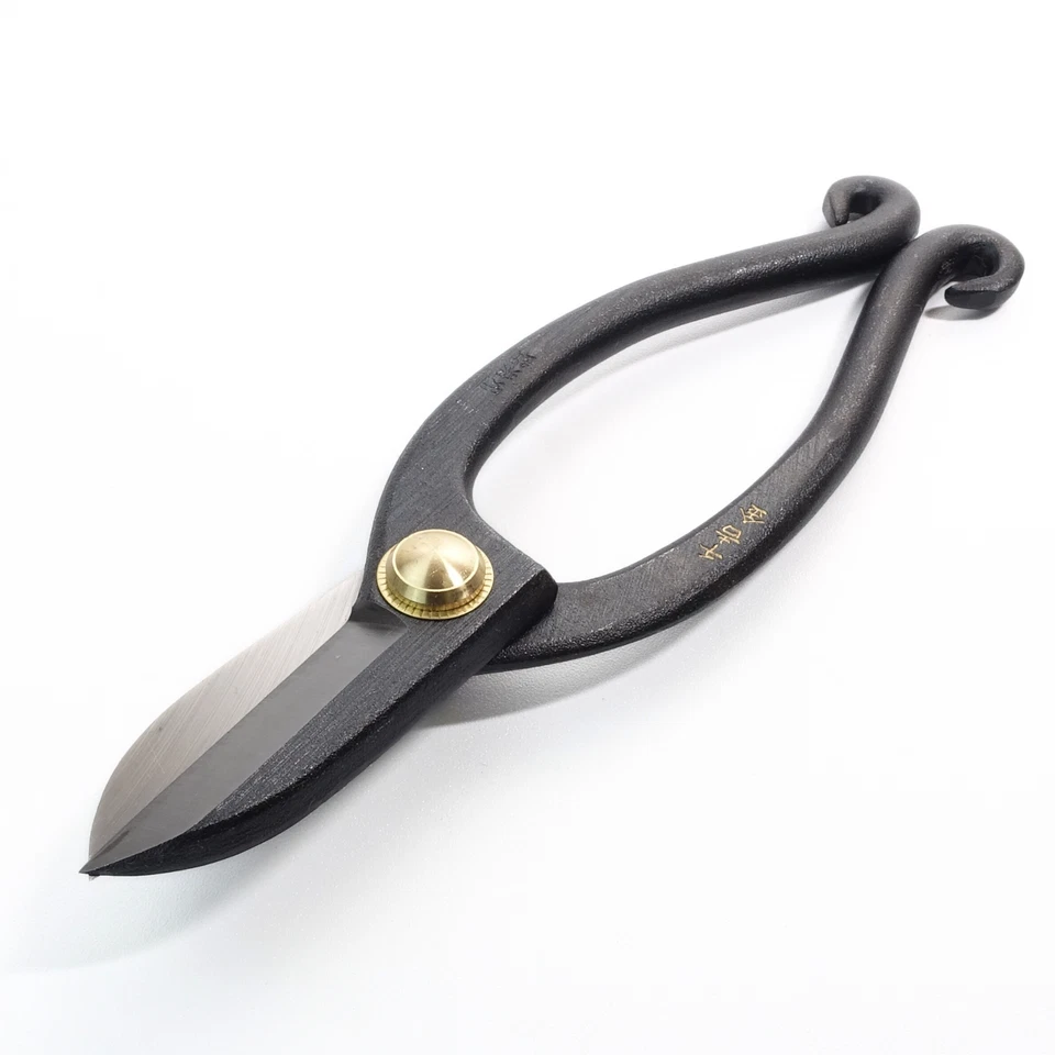 Tijeras Senkichi Gold Bonsai Ikenobo - Tijeras de alta resistencia de 165 mm con agarre abierto Foto 3 de 4