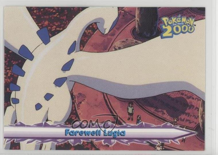 2000 Topps Pokemon The Movie 2000 Farewell Lugia #68 10cj