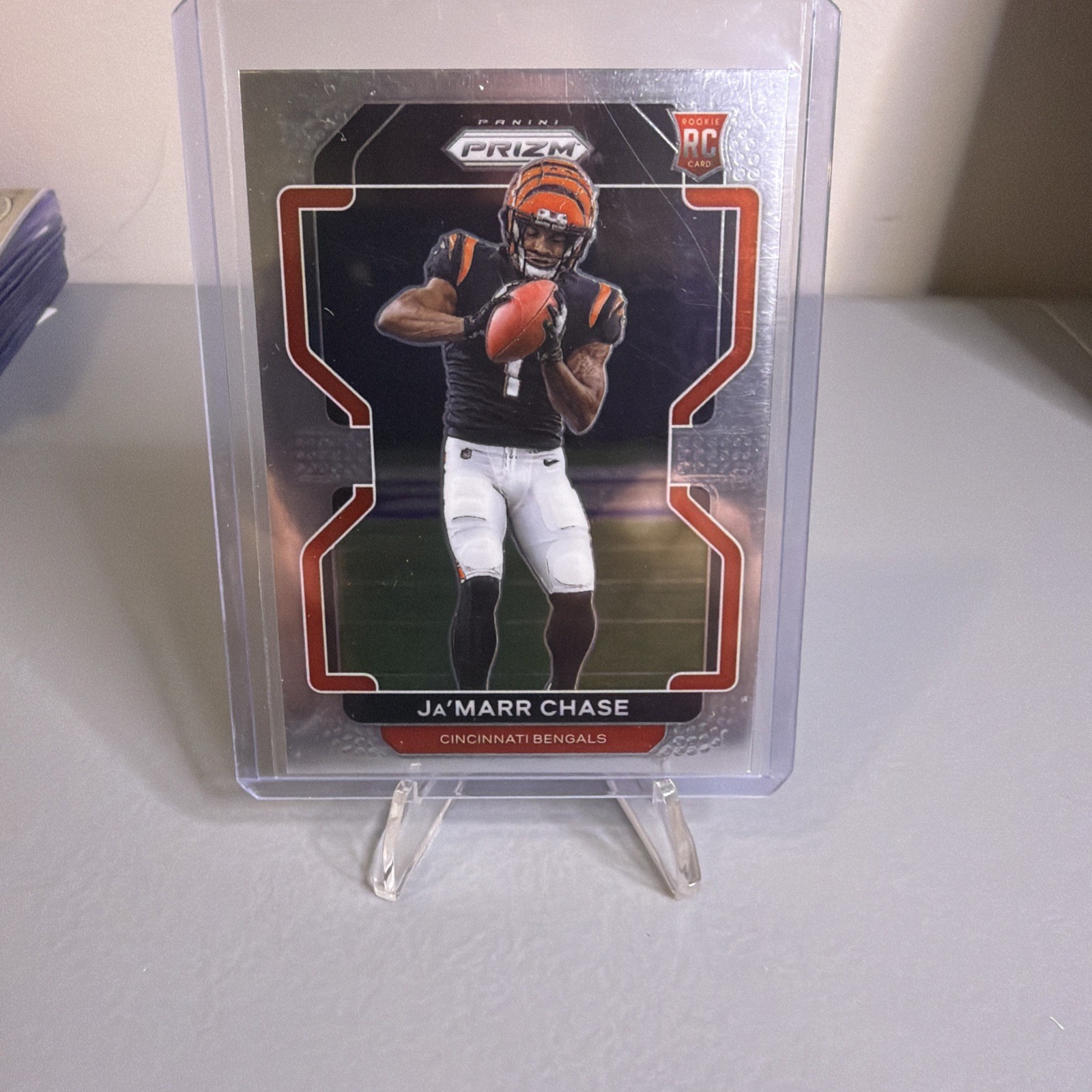 Ja’Marr Chase — 2021 Panini Prizm #337 Rookie RC