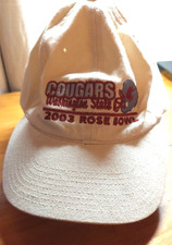 Gorra de fútbol americano Washington State Cougars White Rose Bowl 2003 1916-1931-1998
