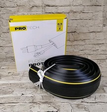 6.5 Ft Floor Cord Cover 3 Channels Cable Wires Hide Protector Durable Black PVC