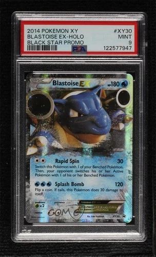 Blastoise EX Pokémon XY Black Star Promo PSA 9 MINT