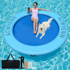 6/8/10/12FT Inflatable Water Hammock Lake Floats for Adults round Floating Ring