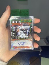 2024 Panini Contenders Rookie Ticket Green Auto Tanner McLachlan #280 Bengals