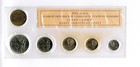 Scarce 1917-1967 USSR Russia Official Mint 5pc set 50 years Revolution BU-1yrTyp — photo 2