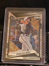 Endy Rodriguez 2022 Elite Extra Prime Numbers B #d/60 - #167 Pirates