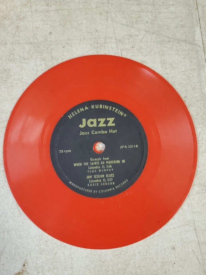 ORIGINAL 6" 78 RPM "JAZZ COMBO COOL/JAZZ COMBO HOT" BRUBECK, RUBOLO/MURPHY,CONDO — 第 2/2 张图片