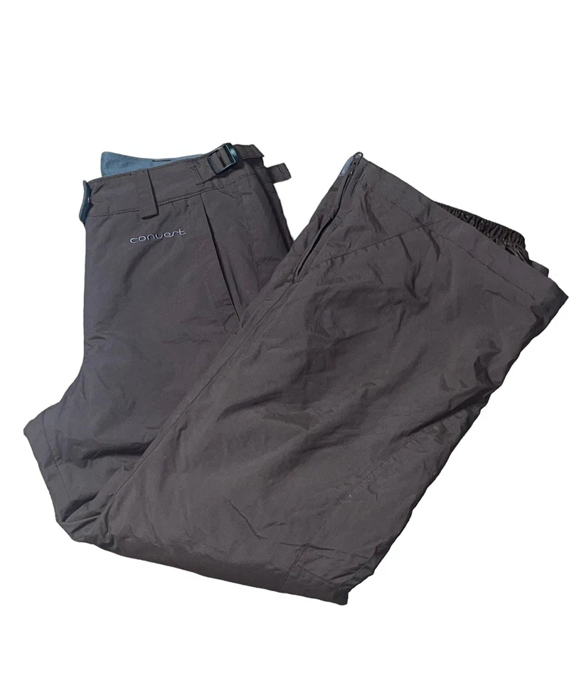 Columbia Snowboard Esquí Pantalones Jóvenes Niñas 14/16 Convertir Aislado Marrón Invierno Foto 3 de 4