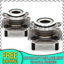 Pair Front Wheel Bearing Hub Assembly For 2007-2012 Nissan Sentra 2.0L w/ABS FWD