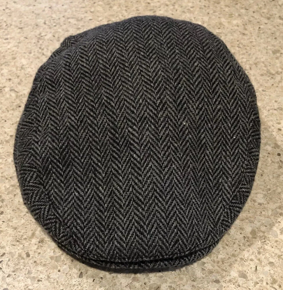 Baby Boy Cloud Island Herringbone Newsboy Cap Cotton Cabbie Driver Hat OSFM