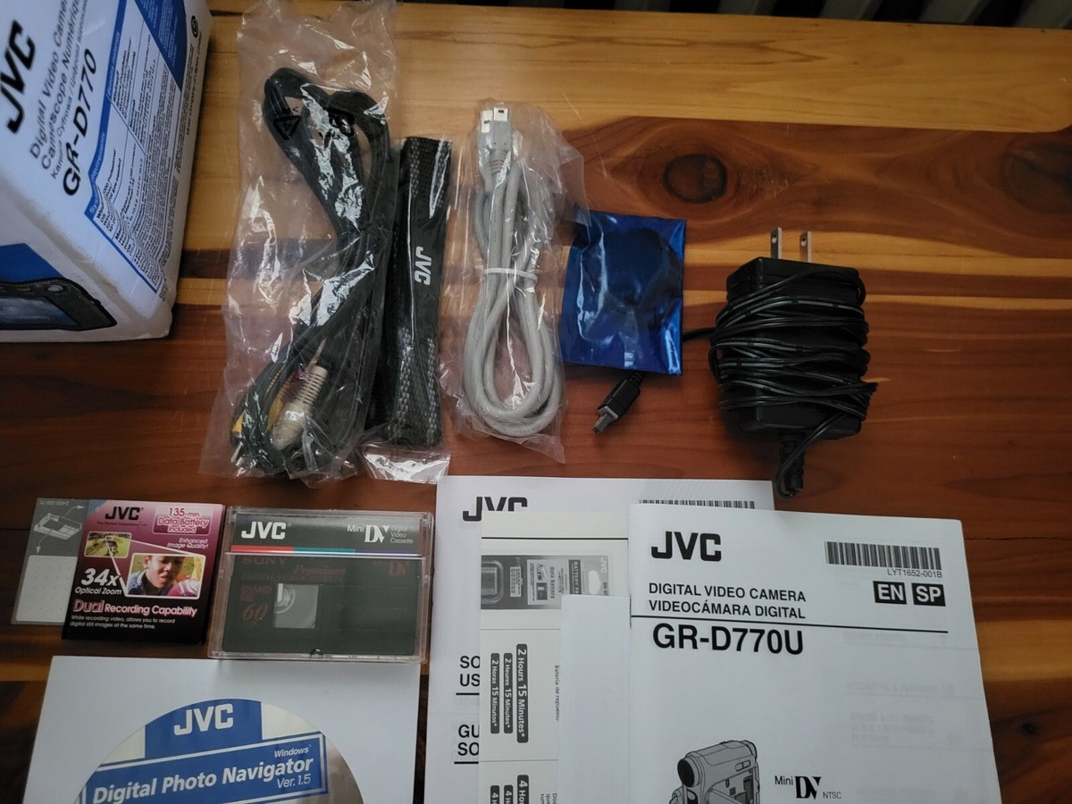 Batteria Vhbw Per Videocamera JVC GR-D270 – 600mAh 7,2V Li-Ion, Sostituisce BN-VF714