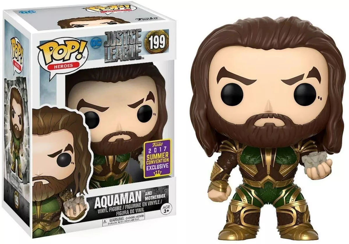Funko POP Justice League Aquaman Motherbox NEW Summer Con