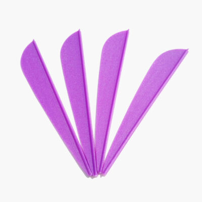EROCK 50Pcs 3 4inch Archery Arrow Vanes Shield Fletching Bow Diy Tpu Fletches Feather
