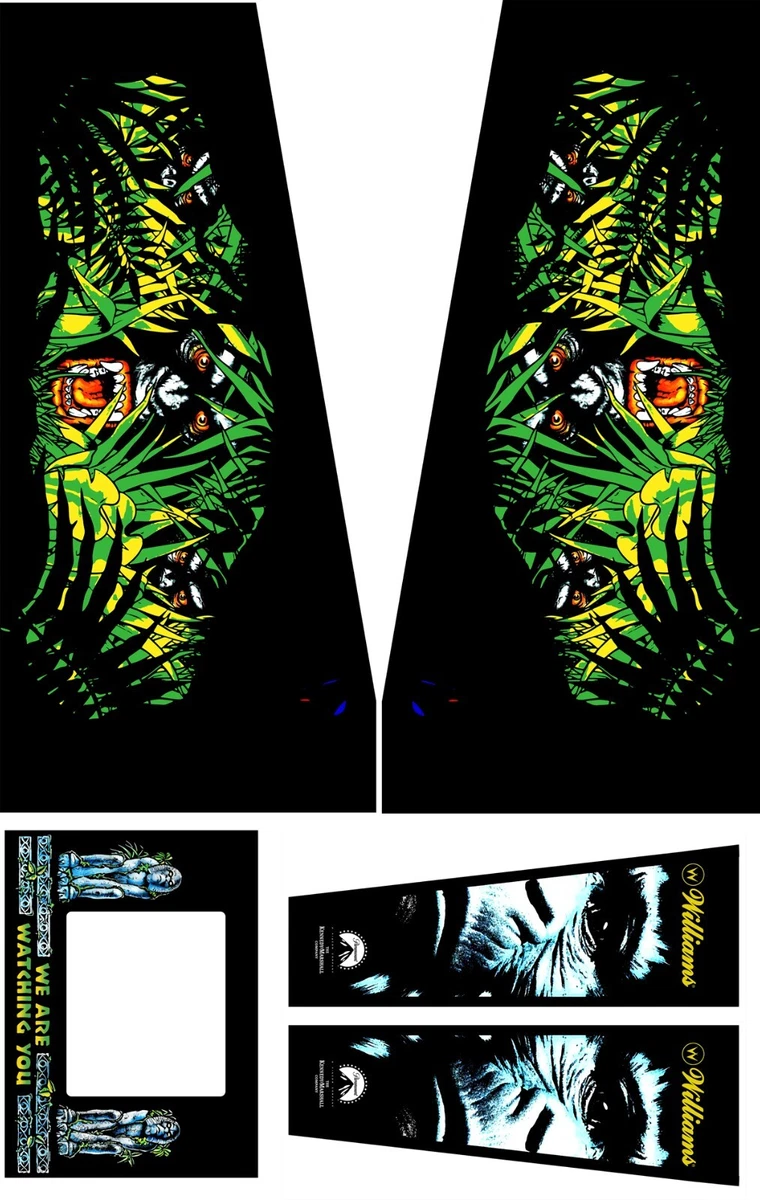 Congo Pinball Decals Matttroy